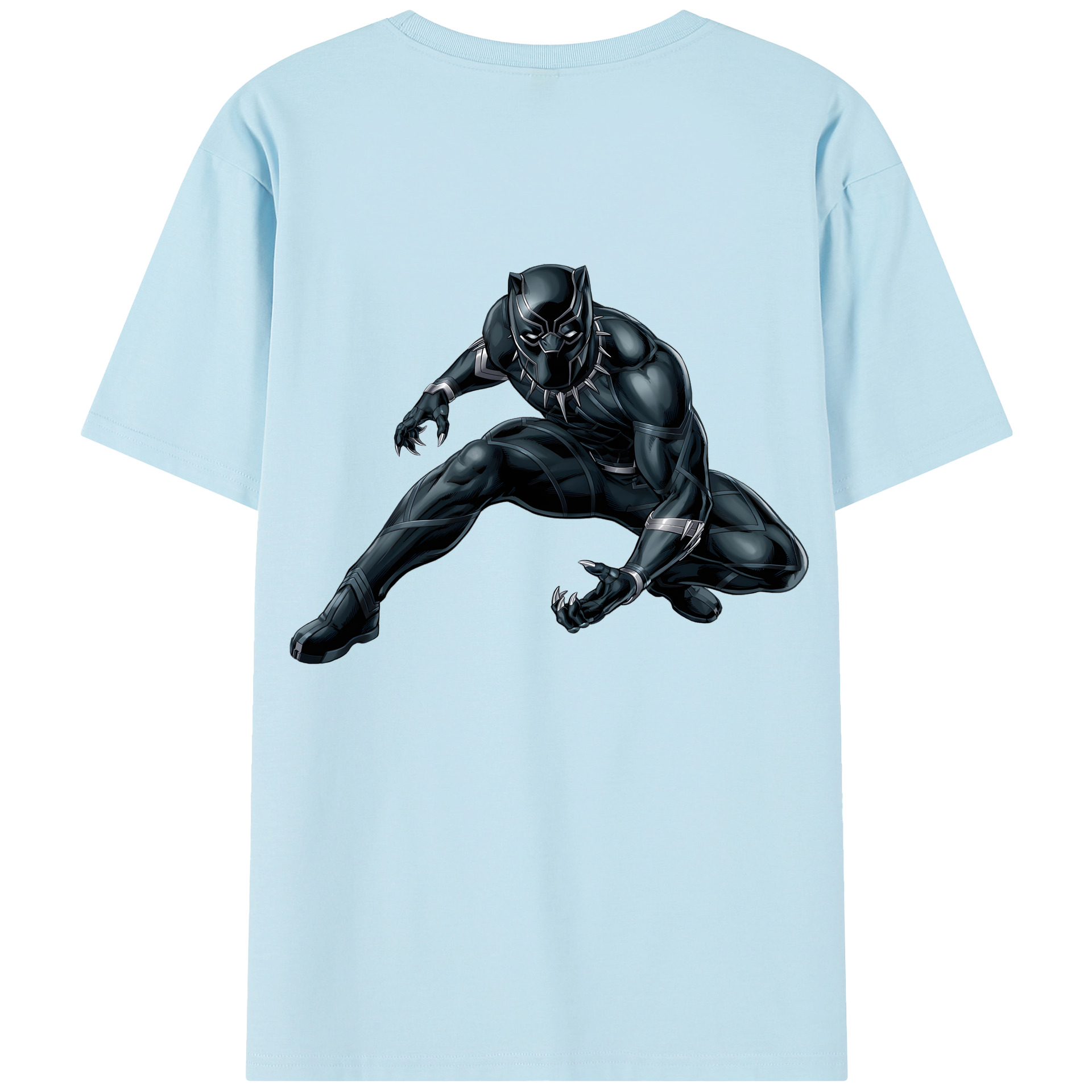 （画像用） アベンジャーズ The Avengers 綿100％半袖Tシャツ（背面プリント）